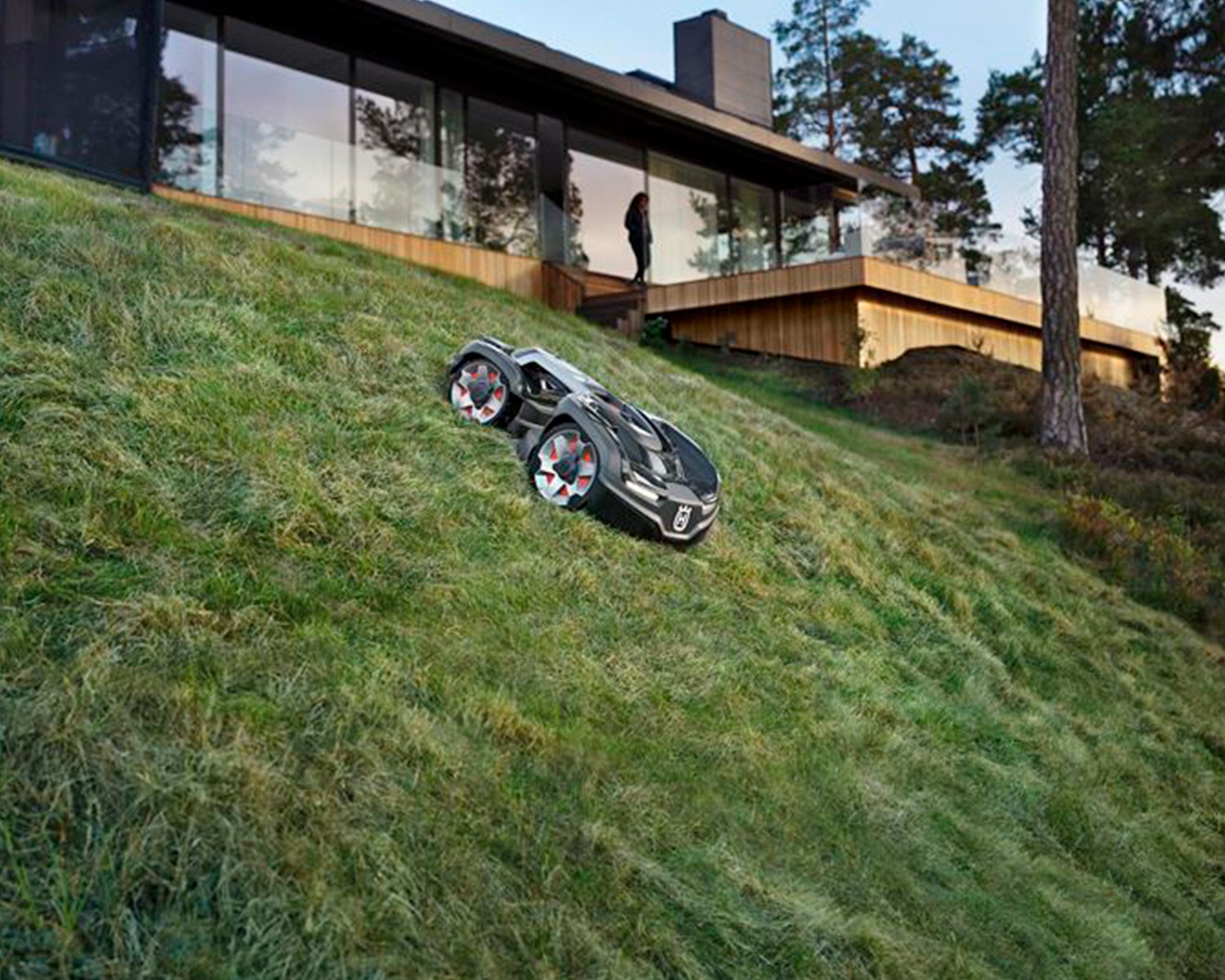 Automower | Mäht selbst extreme Steigungen​