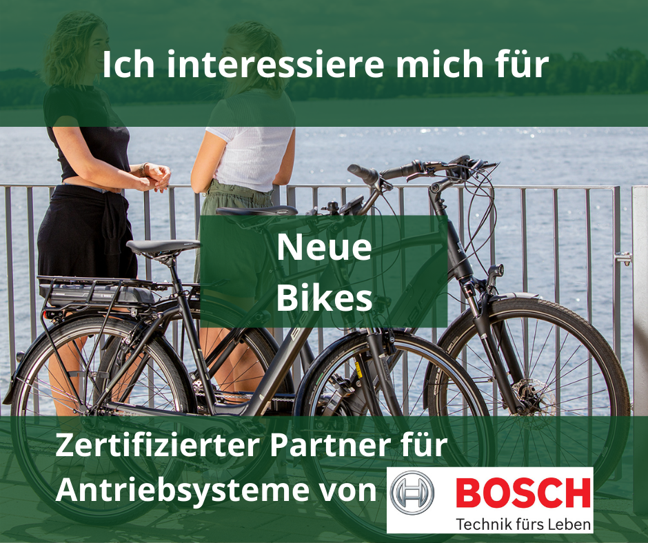 Neue Bikes E-Bikes
