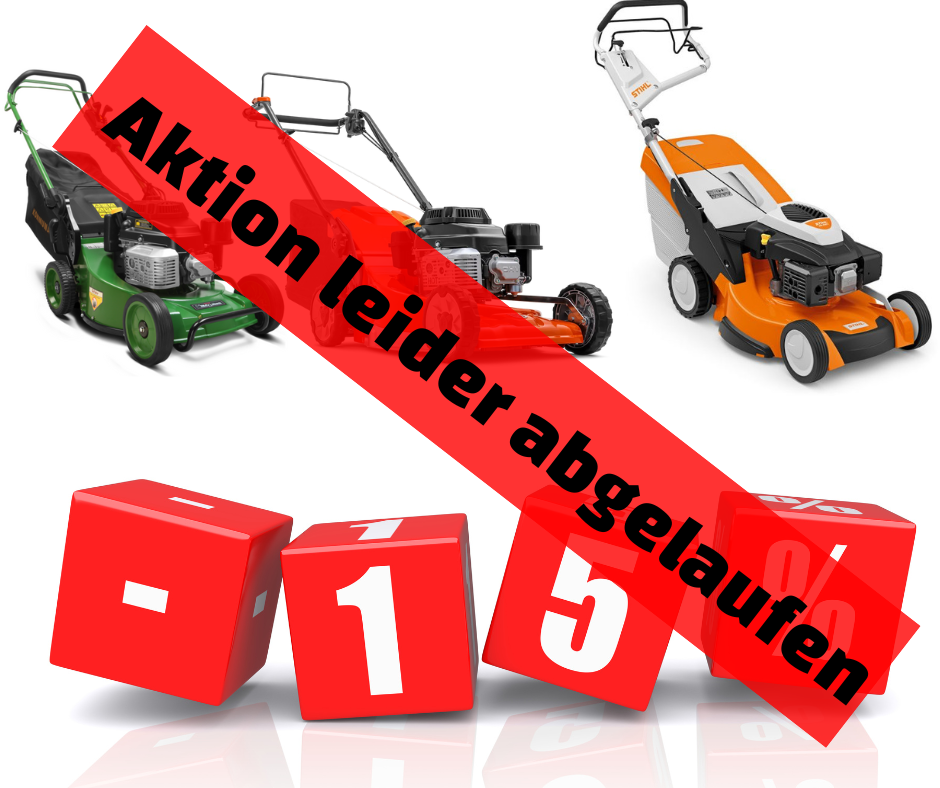 Rasenmäher Aktion