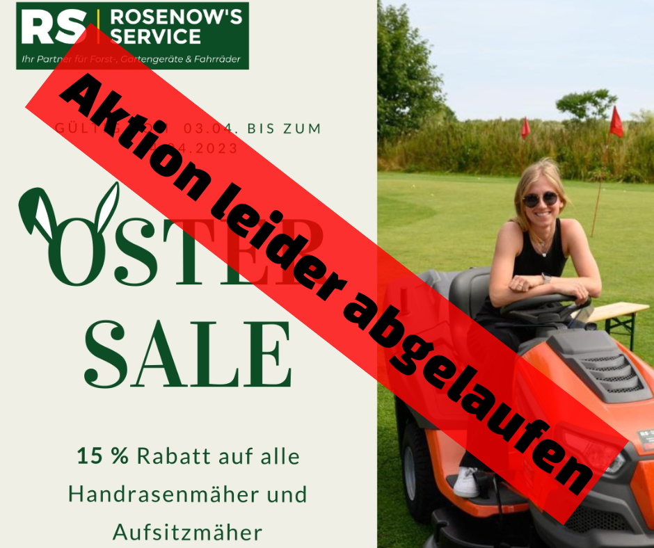 Osteraktion 2023 bei Rosenow's Service
