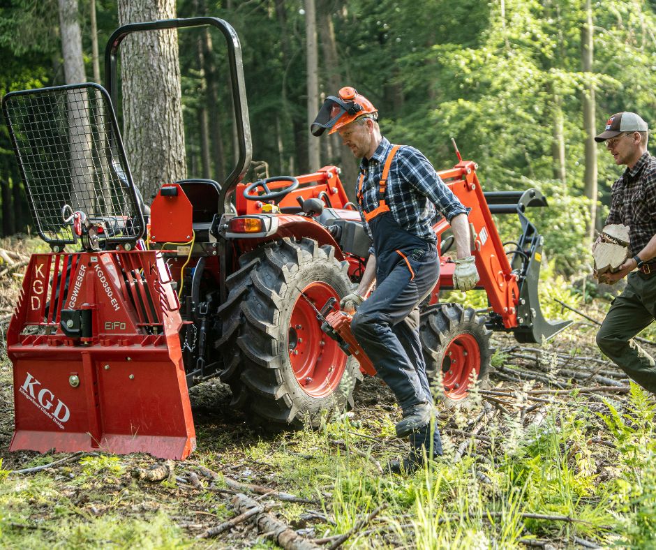 Kioti bei Rosenow's Service